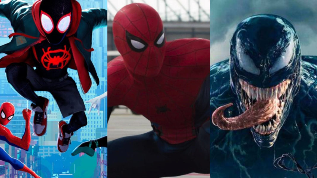 tres divisiones de Spider-Man en Sony