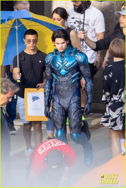 traje de Blue Beetle