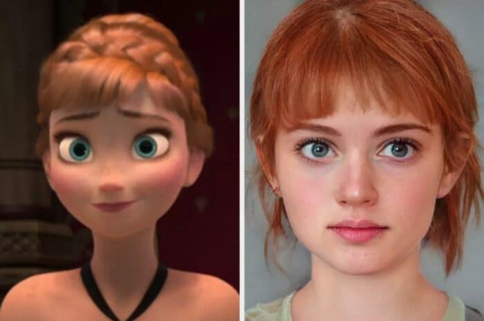 Curiosidades Cine, inteligencia artificial, Princesas Disney