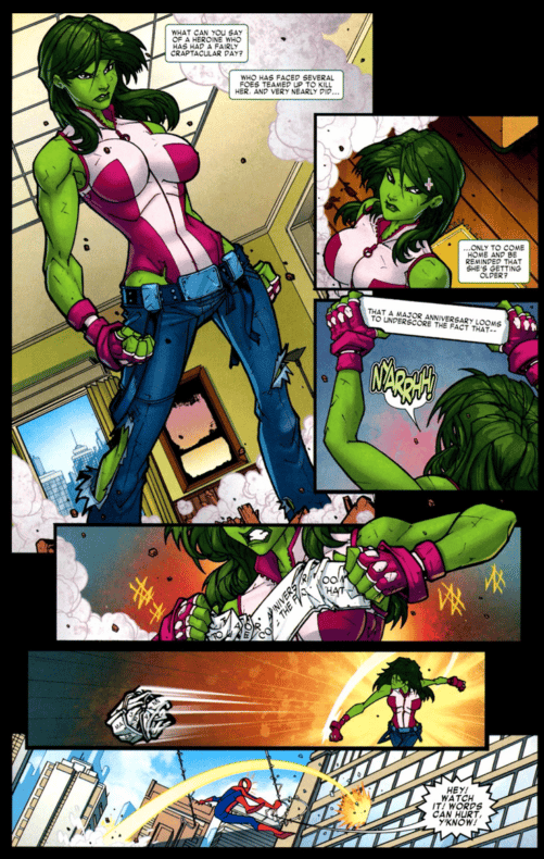 She-Hulk - Spider-Man