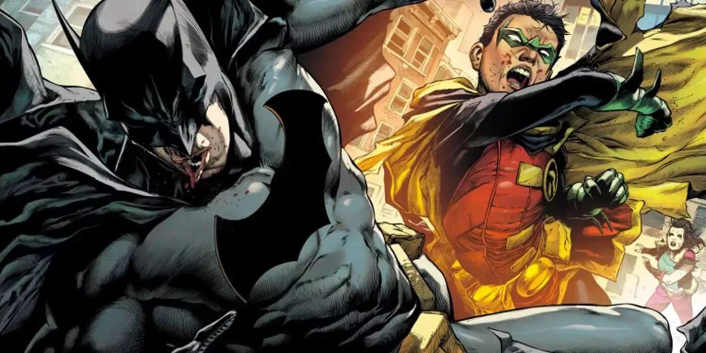 DC revela artes de Batman vs Robin, la historia que nos promete un  encuentro dramático entre padre e hijo