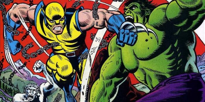 combates de Hulk contra Lobezno