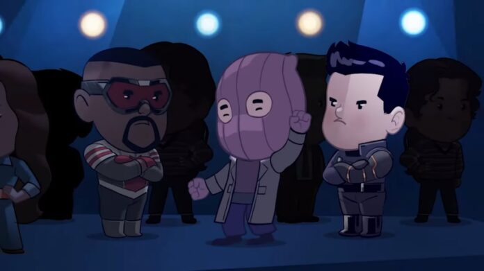 Fase 4 del UCM - Marvel Chums Universe - Zemo bailando en Falcon y el Soldado de Invierno