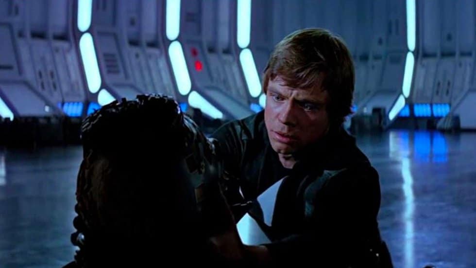 Star Wars Luke y Darth Vader