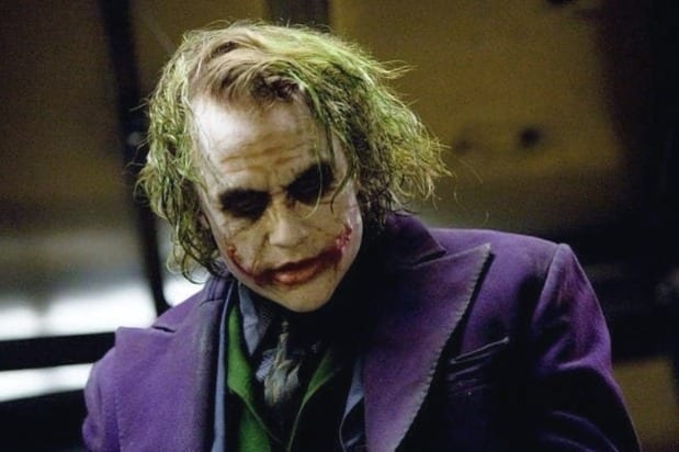 Villanos desfigurados - Joker (Heath Ledger)