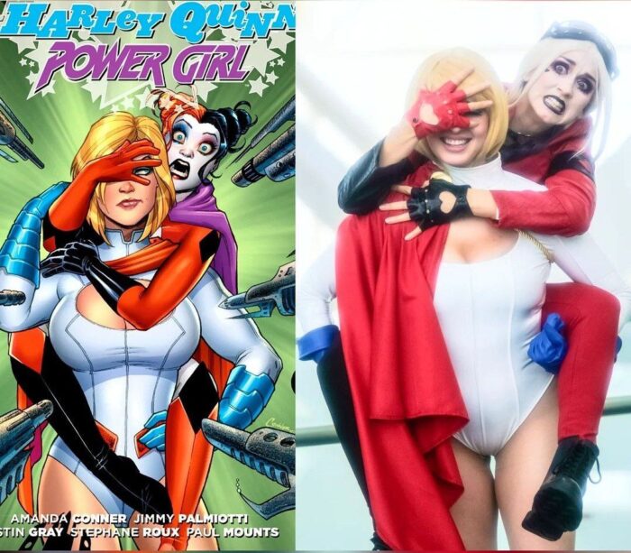 Cosplay, Curiosidades Cómics, Harley Quinn, Power Girl, Selección del editor