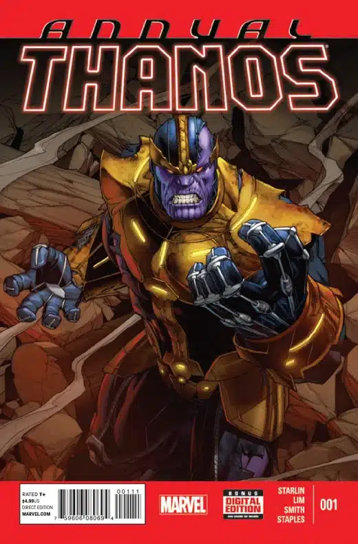 Al Ewing, El dios que nos escucha, Frazer Irving, Iban Coello, Jason Aaron, Jim Starlin, Marvel Dark, Neil Edwards, Paco Díaz, Panini Comics, Rob Williams, Ron Lim, Simone Bianchi, Thanos