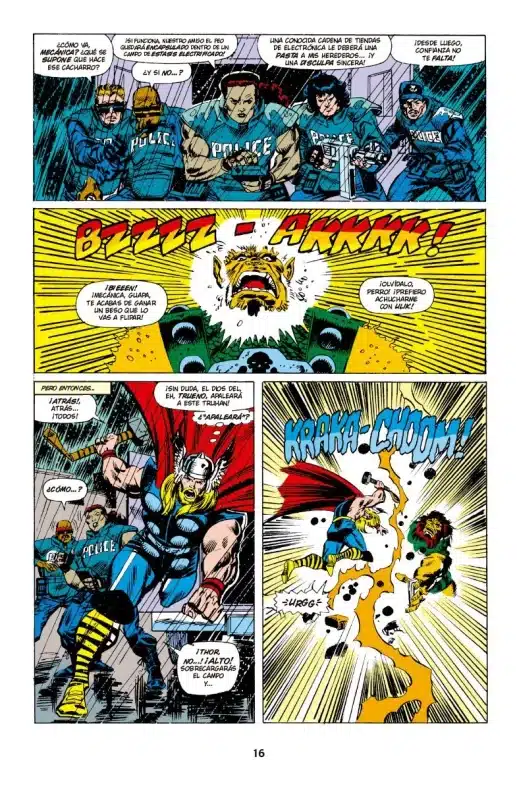 Reseña de Marvel Héroes. El poderoso Thor de DeFalco y Frenz 3 2 Thor