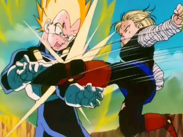 Vegeta_vs_Androide C18