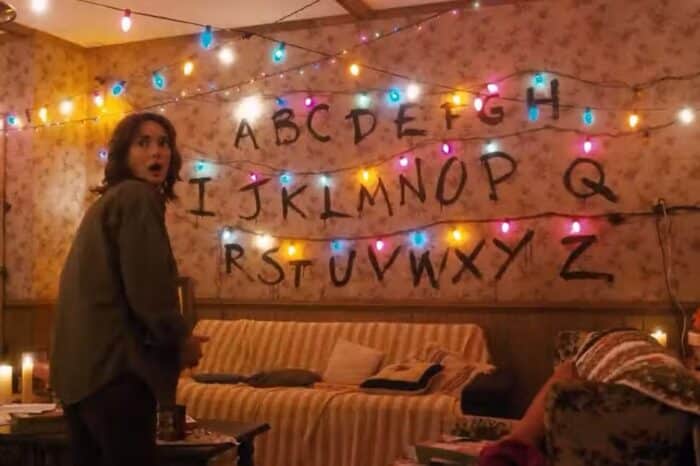 Stranger Things - luces de navidad