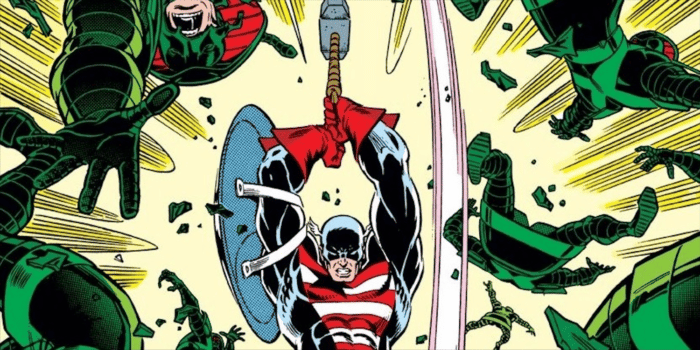 personajes de Marvel - escudo Capitán América