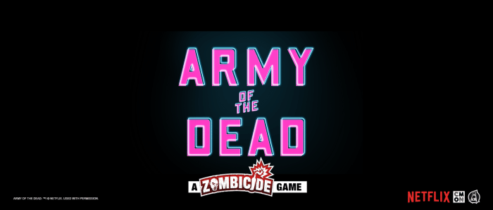 Zombicide, Zombicide: Army of the Dead