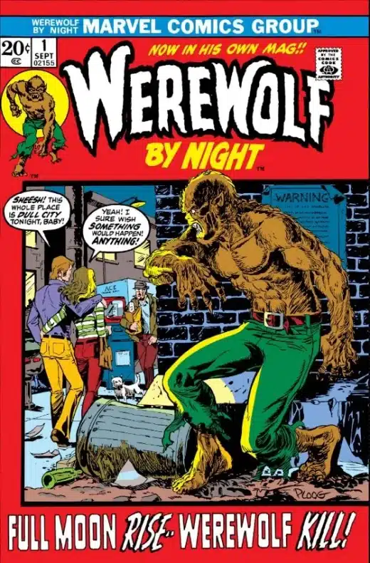 Jack Russell, La Maldición del Hombre Lobo, Marvel, Werewolf by Night