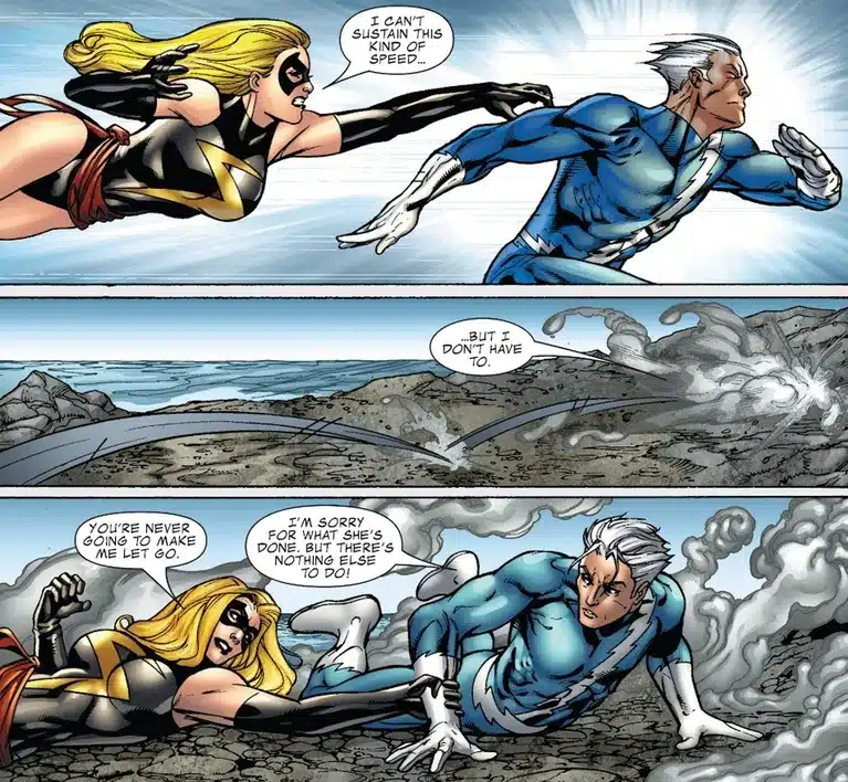 Quicksilver tiene un compañero vengador más rápido, y no es Visión 1 Quicksilver