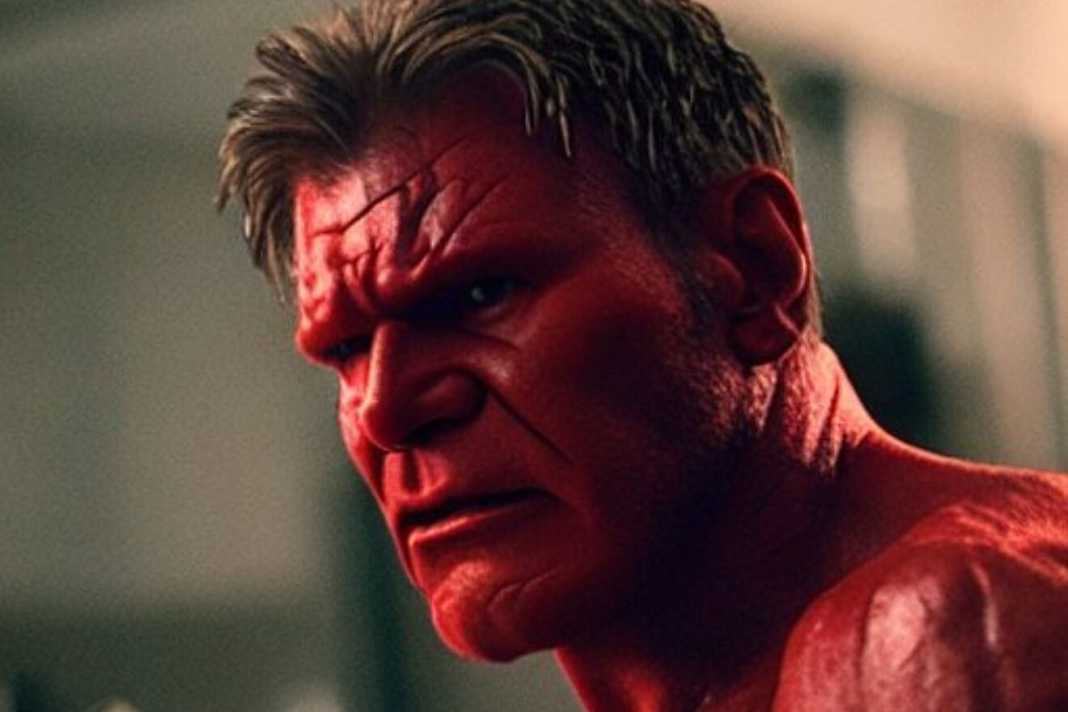 Harrison Ford - Hulk Rojo - Capitán America - UCM