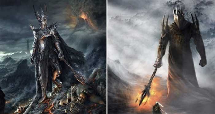 El Señor de los anillos - Sauron - Morgoth