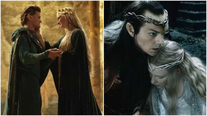 El señor de los anillos - Elrond - Galadriel