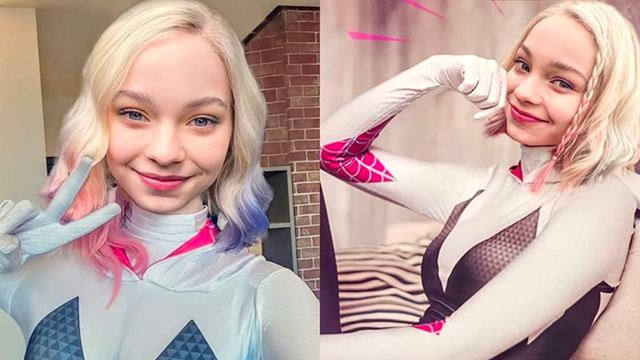 Emma Myers Spider-Gwen Miércoles