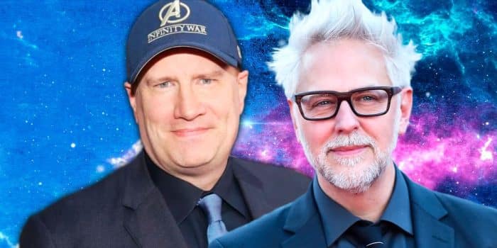 Kevin Feige + James Gunn - Marvel Studios - DCU - DC Films - Universo DC - Marvel