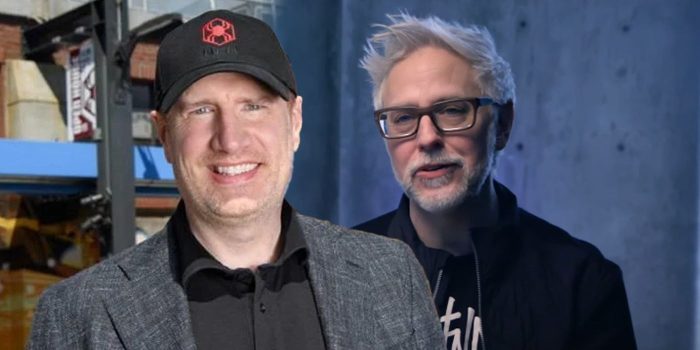 Kevin Feige + James Gunn - Marvel Studios - DCU - DC Films - Universo DC - Marvel