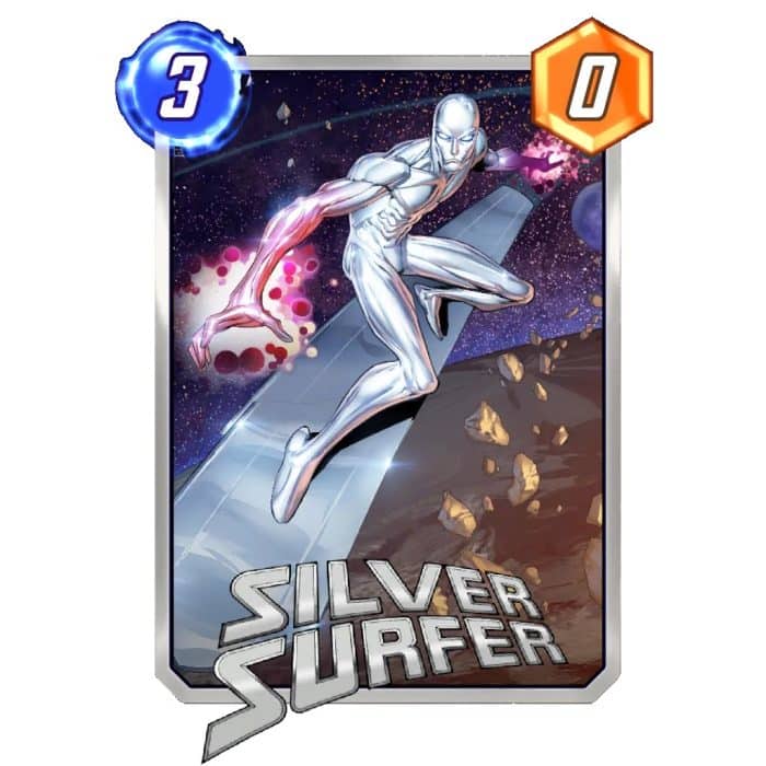 Marvel Snap - Temporada cósmica - Silver Surfer - diciembre 2023