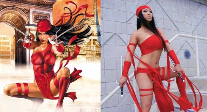 Yaya Han Cosplay Elektra