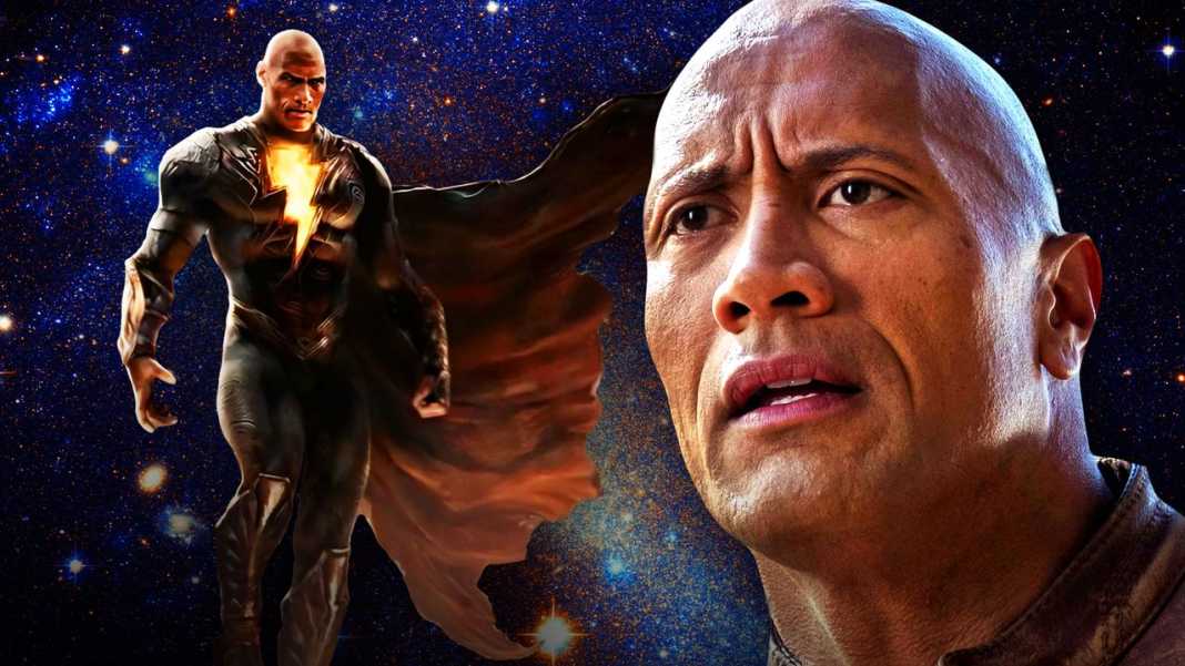 Black Adam + Dwayne Johnson + Warner Bros