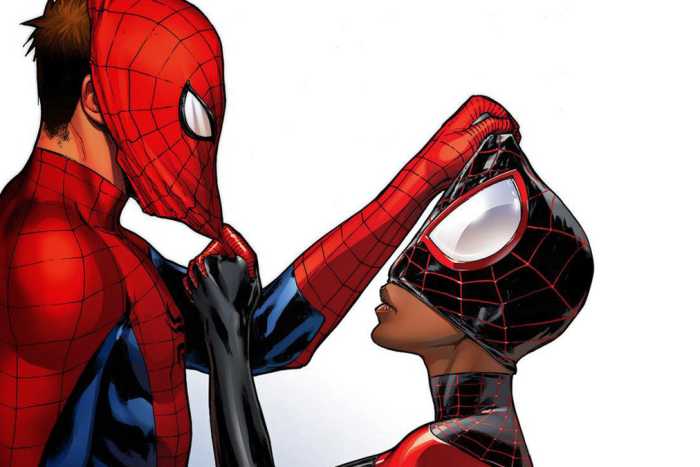 Miles Morales - Peter Parker - Spiderman - Spider-Man