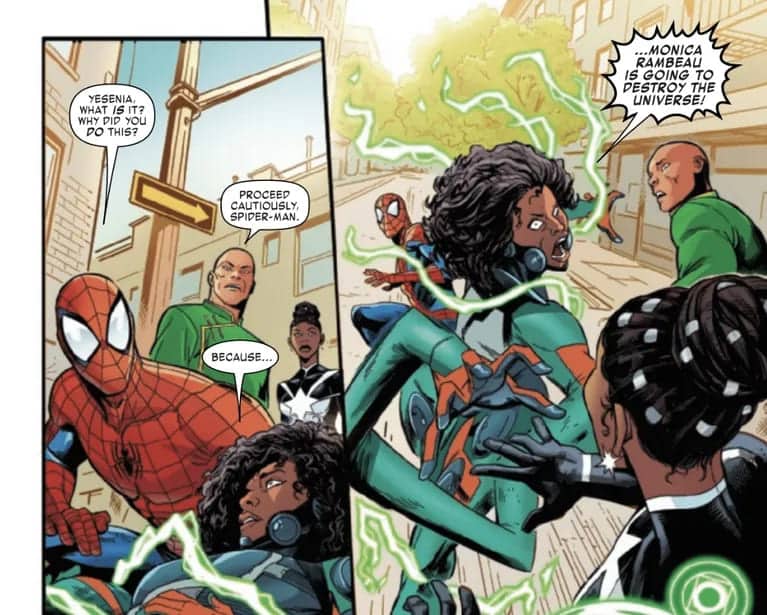 Capitana Marvel, Marvel, Monica Rambeau, The Marvels