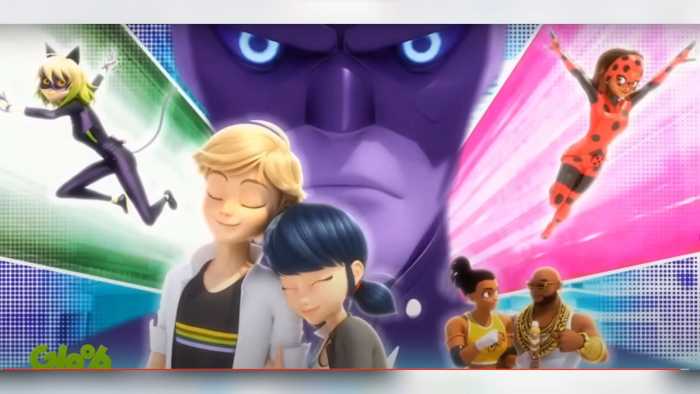 Miraculous ladybug nuevas superheroínas adrián y marinette juntos