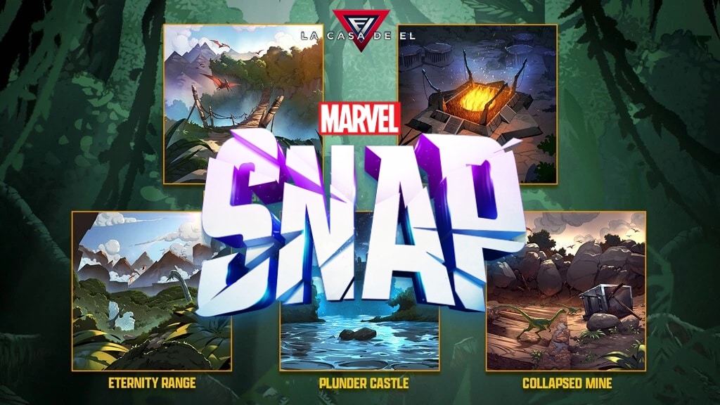 Marvel Snap - Tierra Salvaje - Localizaciones - Nuevas ubicaciones