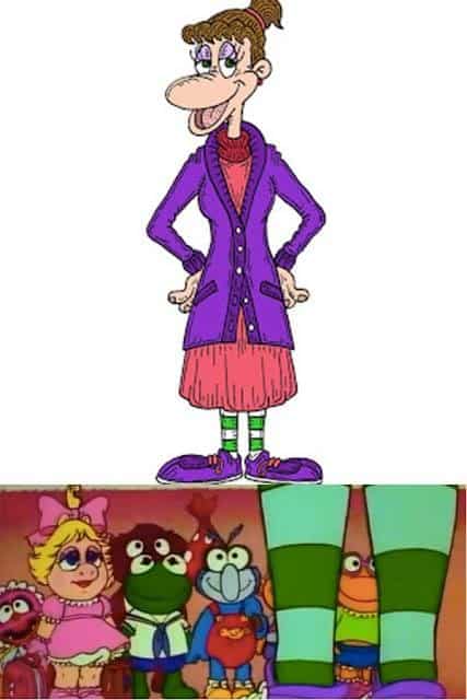 Nanny personajes animados