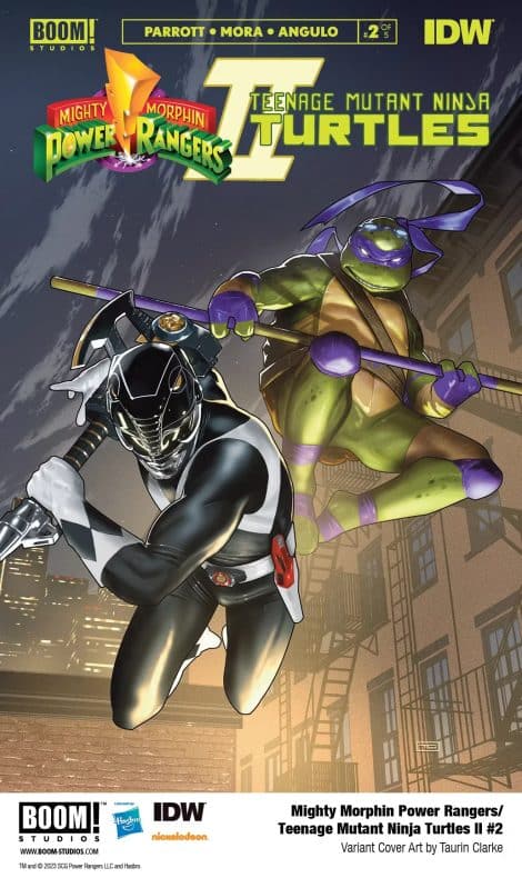 Las Tortugas Ninja y los Power Rangers deben detener una antigua amenaza