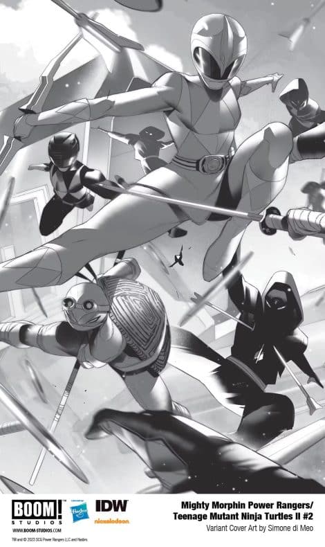 Las Tortugas Ninja y los Power Rangers deben detener una antigua amenaza