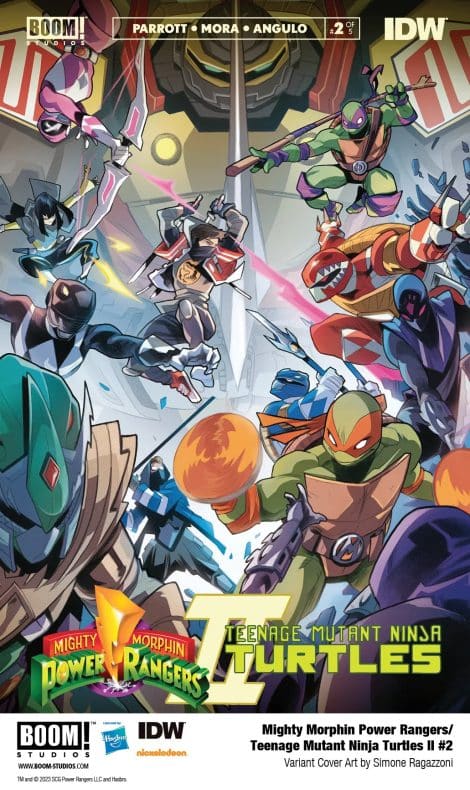Las Tortugas Ninja y los Power Rangers deben detener una antigua amenaza
