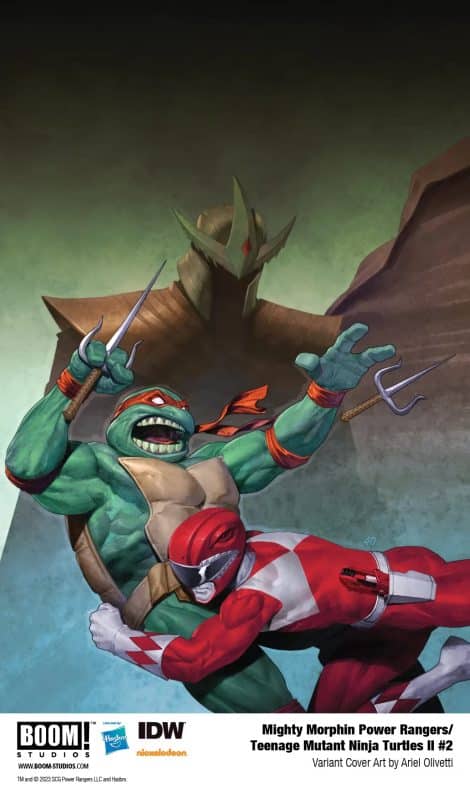 Las Tortugas Ninja y los Power Rangers deben detener una antigua amenaza