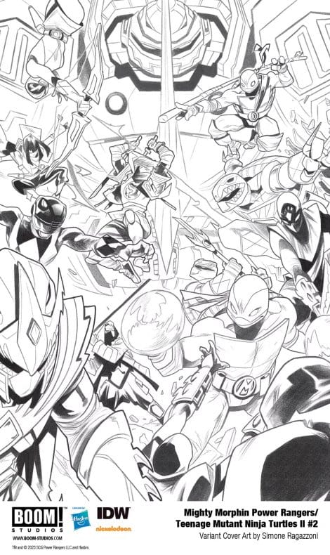 Las Tortugas Ninja y los Power Rangers deben detener una antigua amenaza