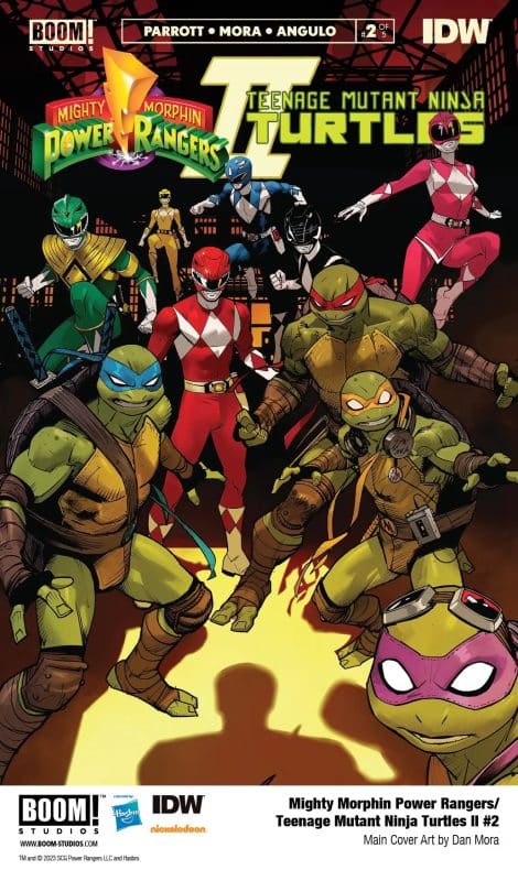 Las Tortugas Ninja y los Power Rangers deben detener una antigua amenaza