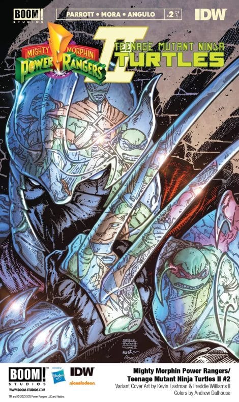 Las Tortugas Ninja y los Power Rangers deben detener una antigua amenaza