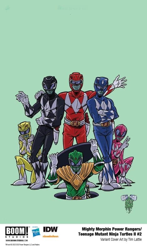 Las Tortugas Ninja y los Power Rangers deben detener una antigua amenaza