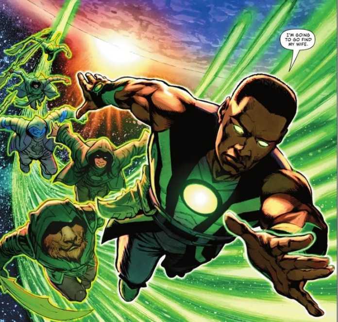 DC GREEN lantern linterna verde katma tui death