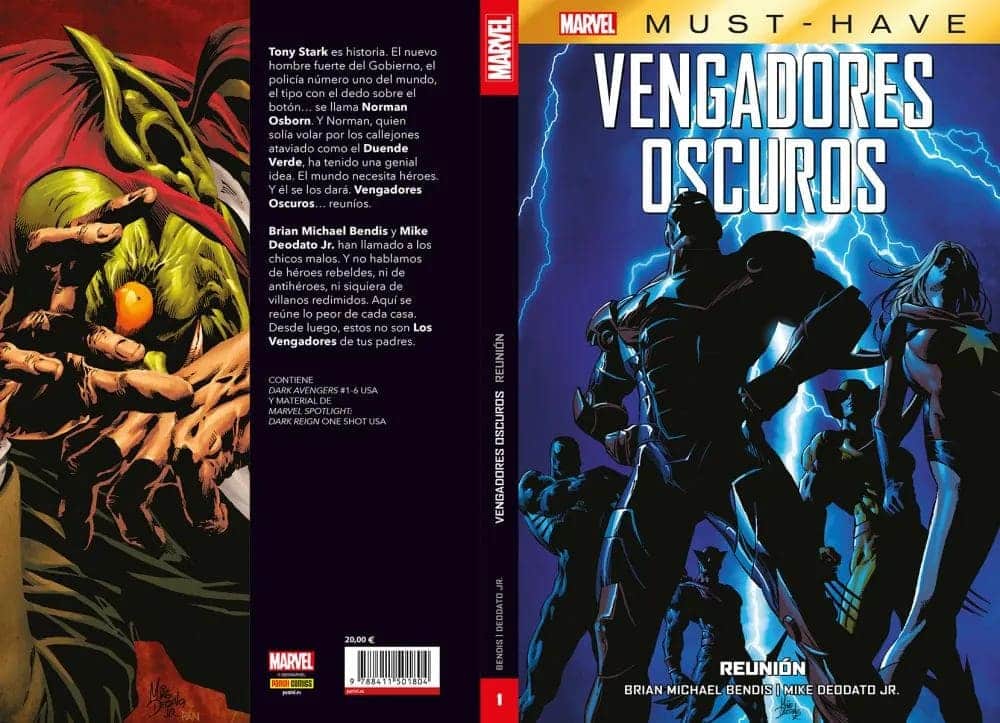 Vengadores Oscuros portada sinopsis