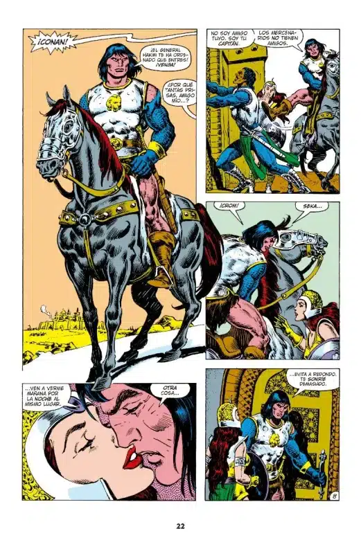 Reseña de Marvel Omnibus. Conan el Bárbaro: La Etapa Marvel Original 7 3 Conan el Bárbaro