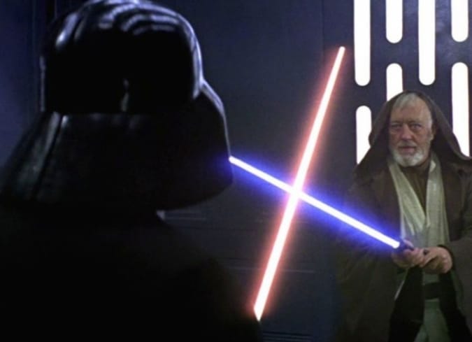 Darth Vader vs Obi-Wan Kenobi