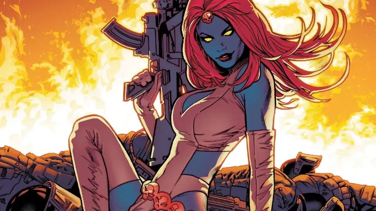 x-men mística y destiny
