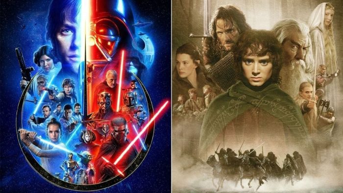 El Señor de los anillos - Star Wars - Warner Bros