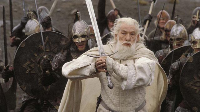 Glamdring, la espada de Gandalf, una de las espadas más famosas de la historia de la ficción