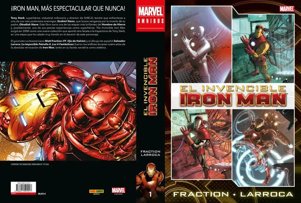 thumbnail image 2 of Invincible Iron Man Omnibus Vol 2 – Salvador Larroca Regular Cover – Marvel HC (New) 2 of 6