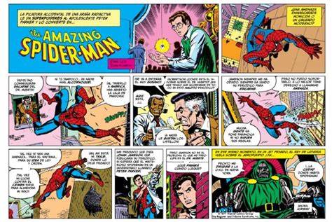 El origen de las tiras de prensa de Spiderman