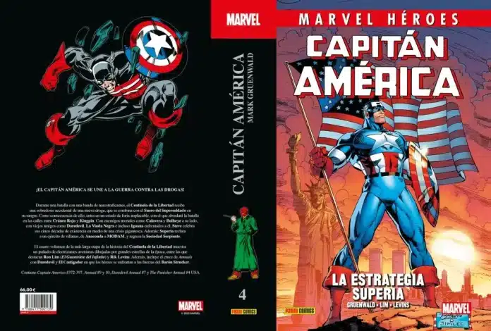 Capitán América Mark Gruenwald 4 Capitán América Mark Gruenwald 4